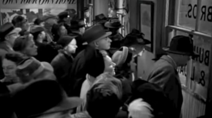 It's a Wonderful Life—The Bank Run scene. 